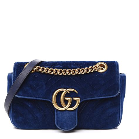 gucci blue velvet bag uk|gg bags.